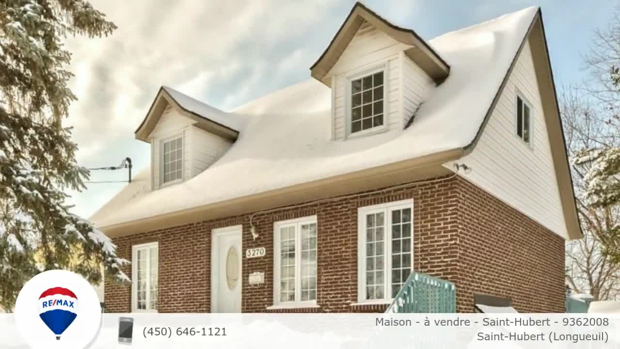 Maison à vendre SaintHubert 9362008