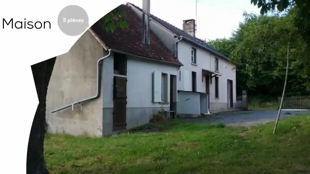 A vendre Maison/villa Lourdoueix st pierre (23360) 3 pièces 74m²