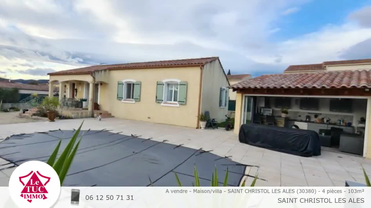 A vendre Maison/villa SAINT CHRISTOL LES ALES (30380) 4 pièces