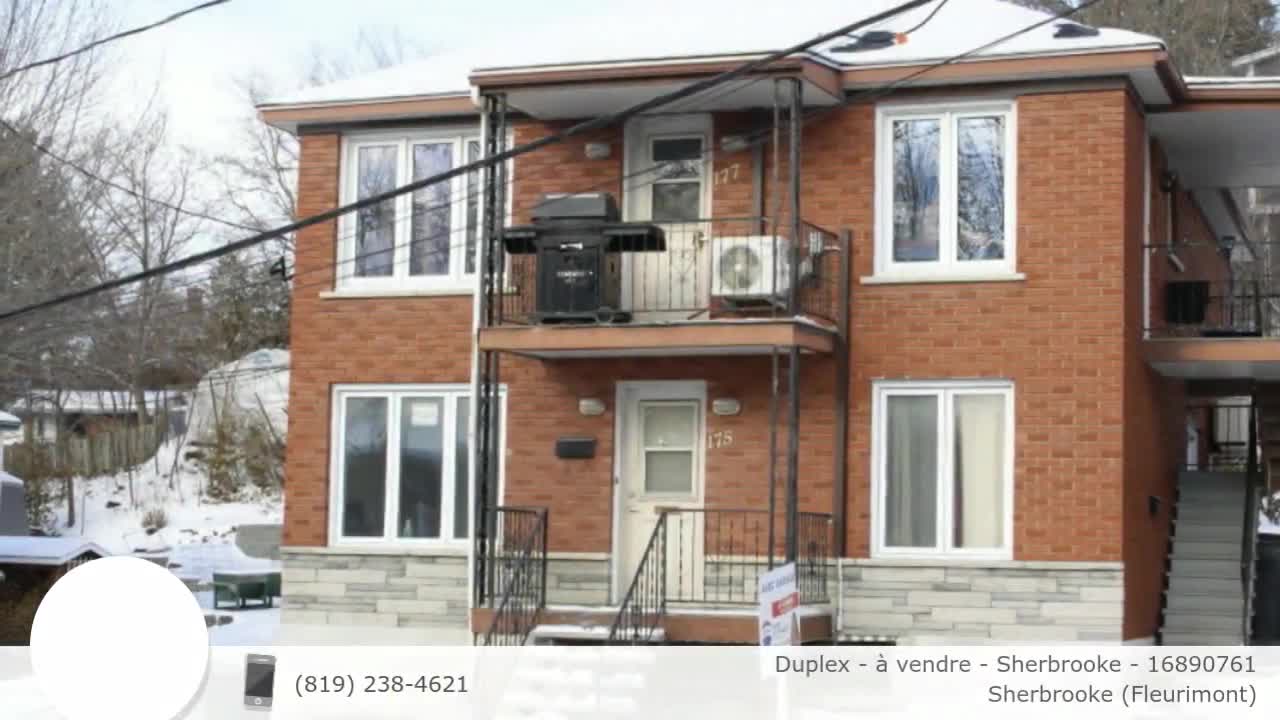 Duplex à vendre Sherbrooke 16890761