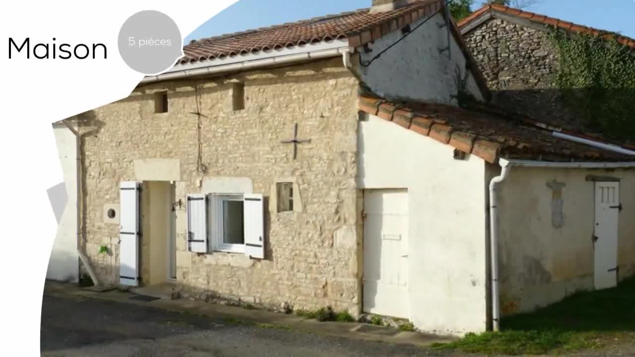 A vendre Maison SaintMartinl''Ars (86350) 5 pièces 125m²