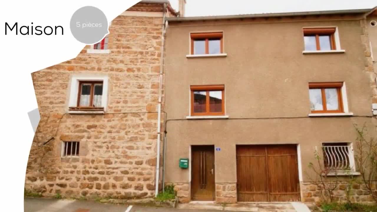 A vendre Maison SaintSauveurenRue (42220) 5 pièces 95m²