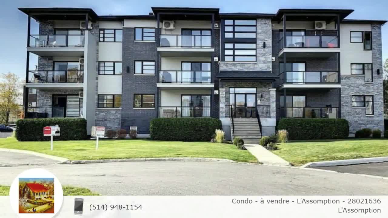 Condo à vendre L'Assomption 28021636
